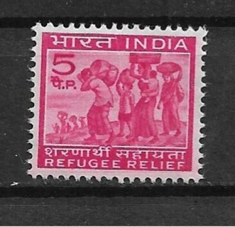 1971 India ScRA3 Refugee Relief MNH