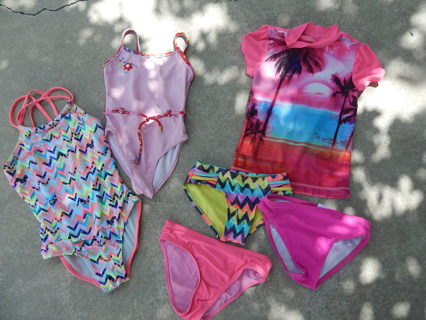 ASSORTMENT of TODDLER SWIMWEAR for girls