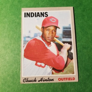 1970 - TOPPS BASEBALL CARD NO. 27 - CHUCK HINTON - INDIANS