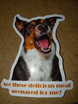 Dog Cute new vinyl sticker no refunds regular mail only Very nice these are all nice