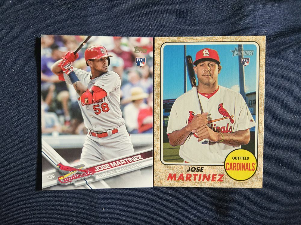 Free: Two Jose A. Martinez Rookie Cards