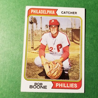 1974 - TOPPS BASEBALL CARD NO. 131 - BOB BOONE - PHILLIES