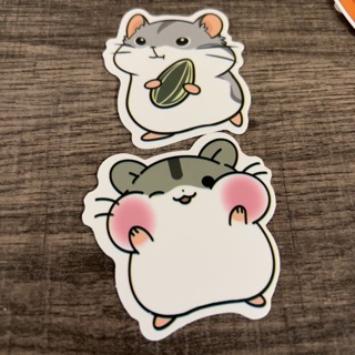 Hamster stickers 