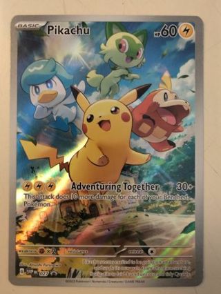 Pikachu 027 rare holo promo NM Pokemon