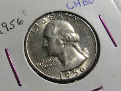 ★★ 1956 WASHINGTON QUARTER CHBU ★★ **90% SILVER**