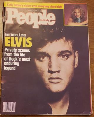 1987 Peoole Magazine! 10 years after Elvis' death
