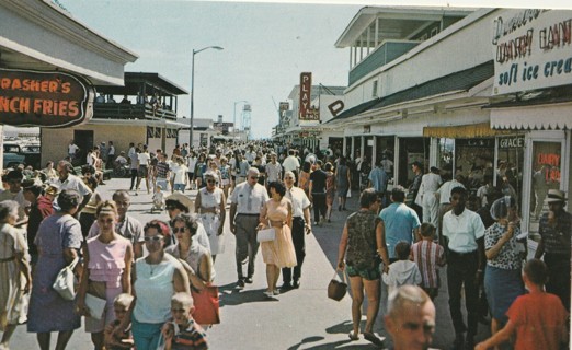 Vintage Unused Postcard: a: Maryland: Greetings from Ocean City