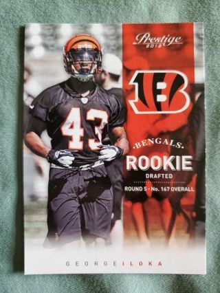 2012 Panini Prestige Rookie George Iloka