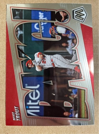 Mike Trout Baseball Card