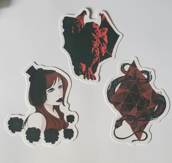 3 Stickers