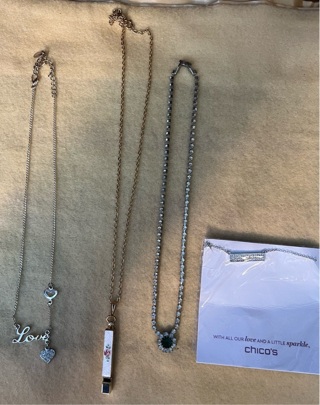 Four Pretty Necklaces 
