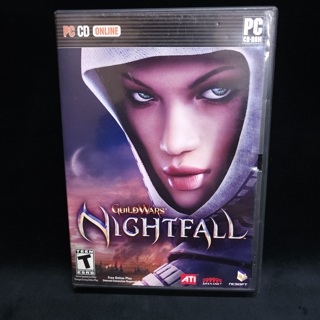 Guild Wars: Nightfall (PC, 2006, NCSoft, 3-Disc) with Poster
