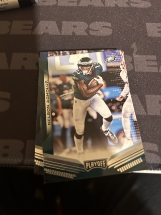 2019 panini playoff nelson agholor