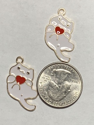 ⛲ANIMAL CHARMS~#15~SET OF 2 CHARMS~FREE SHIPPING!⛲  