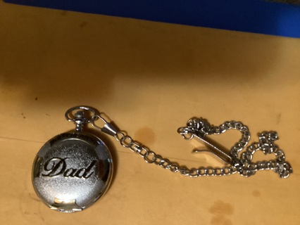 DAD POCKET WATCH WITH CHAIN