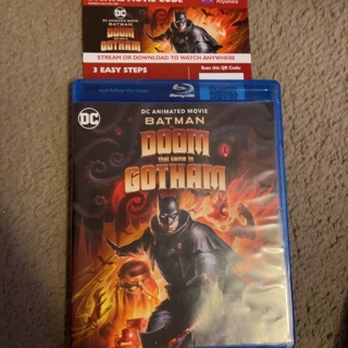 Movie code for DC Batman The Doom That Came To Gotham Digital HD 