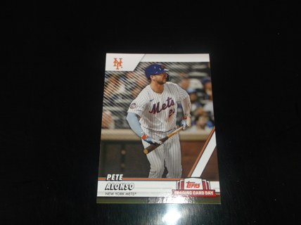 2024 Topps National Trading Card Day Pete Alonso No. NTCD-B18 New York Mets