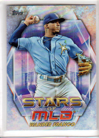 Wander Franco, 2023 Topps Future Stars Baseball Card #215, Tampa Bay Rays, (L4