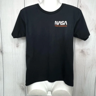 NWT NASA Black Tee T-Shirt Youth 12