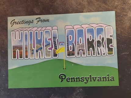 Greetings From Wilkes-Barre Postcard 