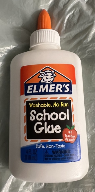 4oz Bottle Elmer’s School Glue. For Art Projects, Class, Home, Work, 
