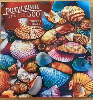 PUZZLEBUG PUZZLE~BEAUTIFUL COLORS OF THE SEA~500 PIECES~FREE SHIPPING!