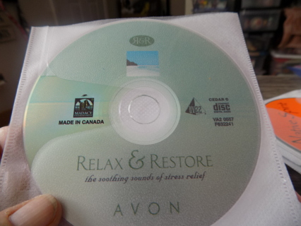 Avon Relax and Restore Soothing sounds of stress relief