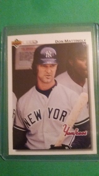 Don mattingly baseball card free shipping