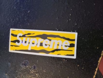 Supreme Sticker # 5