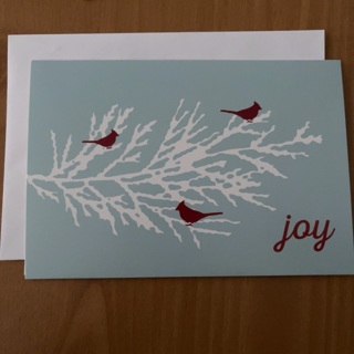 Joy Christmas Card 