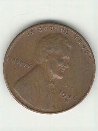 1946S USA Wheat Penny