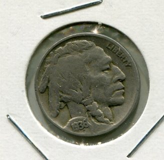 1936 P Buffalo Nickel