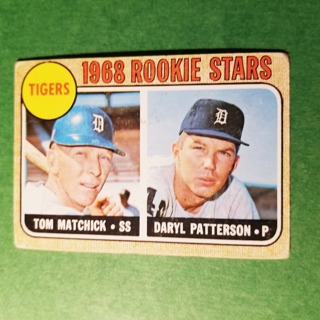 1968 - TOPPS BASEBALL CARD NO. 113 - 1968 ROOKIE STARS - TIGERS