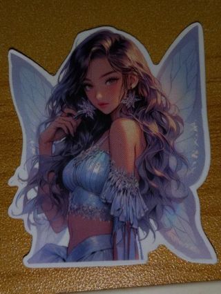 Fairy new one nice vinyl laptop sticker no refunds regular mail very nice quality