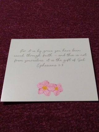 Verse & Prayer Card - Ephesians