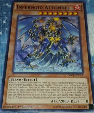 Yu-Gi-Oh- infernoid attondel- mint