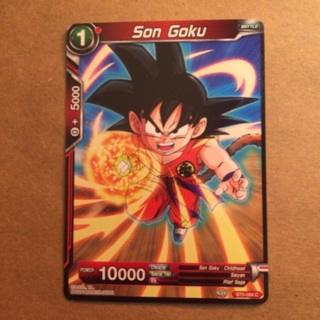 Bandai Dragon Ball Super Game Card - Son Goku (Power 10000)