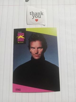 1991 RockCards Card.. Amazing L@@K!!!