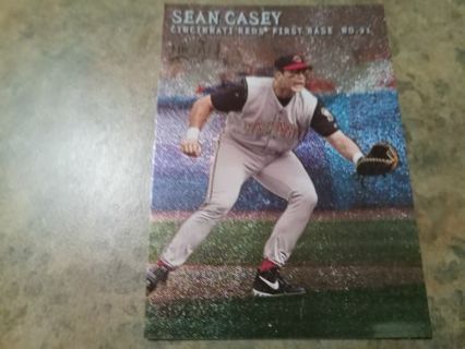 2000 FLEER METAL SEAN CASEY CINCINNATI REDS BASEBALL CARD# 35