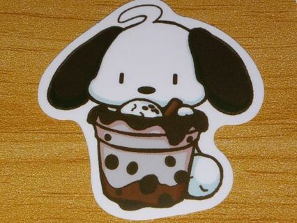 Cute nice small vinyl sticker no refunds regular mail only Very nice quality!