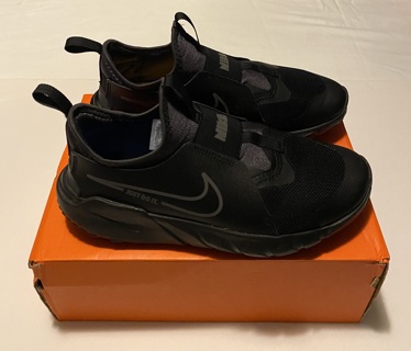 Big Boys, NIKE, Flex Black Runner Shoes