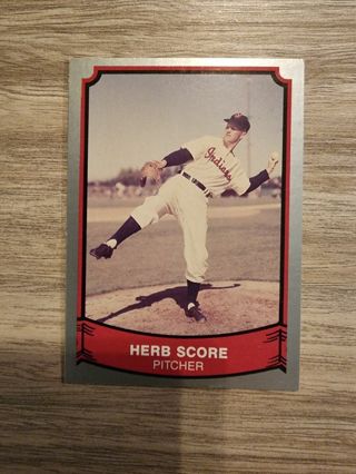 89 Baseball Legends Herb Score #126