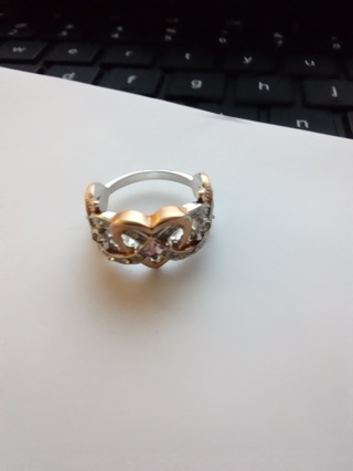 Ring with heart 