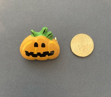 Vintage Halloween Jack-o-Lantern Pin