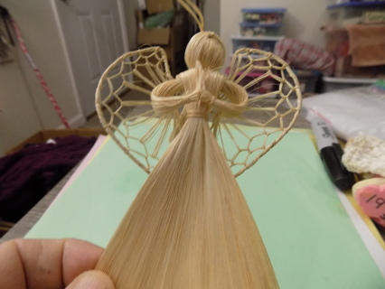 5 inch  rattan angel ornament # 2