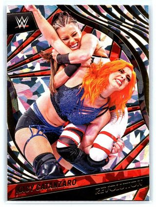 2022 PANINI REVOLUTION WWE FRACTAL PARALLEL CARD #63 KACY CATANZARO NXT 2.0