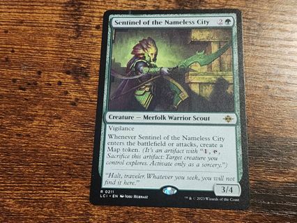 Magic the gathering mtg Sentinel of the Nameless City Lost caverns of ixalan