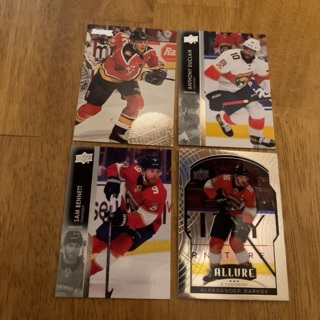 (4) Florida Panthers Cards Lot