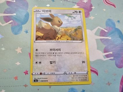 Korean Pokemon Card