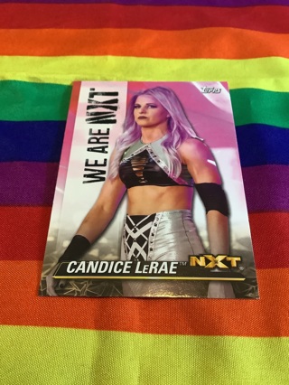 WWE 2021 Topps We Are NXT Collectible Wrestling Card #NXT-8 Candace LeRae